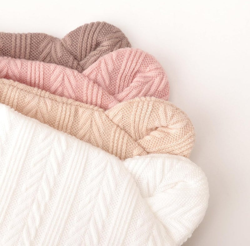 DRESHOW BQUBO Newborn Baby Hats Bear Ears and Mittens Sets Preemie Caps Baby Boy Girl Infant Hospital Beanie for 0-3 Months - Image 5